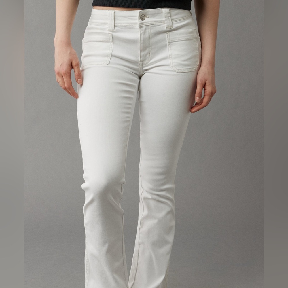 American Eagle Outfitters Women's Next Level Low-Rise Kick Bootcut Jean